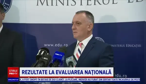 LIVE | Sorin Cîmpeanu, despre Evaluarea Națională: Numărul mediilor peste cinci este la maximul absolut din ultimii 10 ani