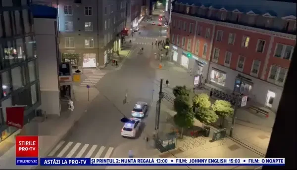 Filmul atacului armat din Oslo. Autorul este acuzat de acte teroriste