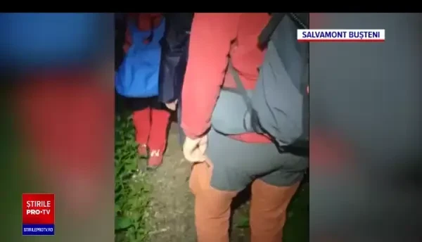 ”Misiune Imposibilă” în Bușteni. Salvamontiștii, chemați să salveze un turist de 130 de kilograme