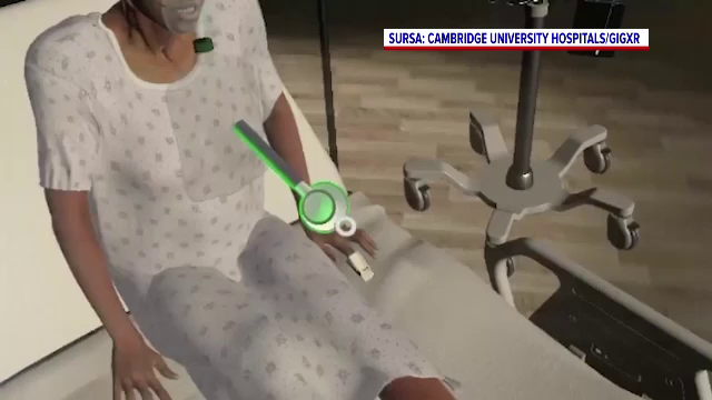 Pacienți sub formă de holograme pentru studenții de la Spitalul Universitar din Cambridge