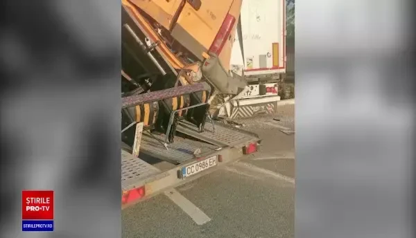 Accident în Dolj. Două persoane au murit, iar alte patru, între care un copil, au fost rănite