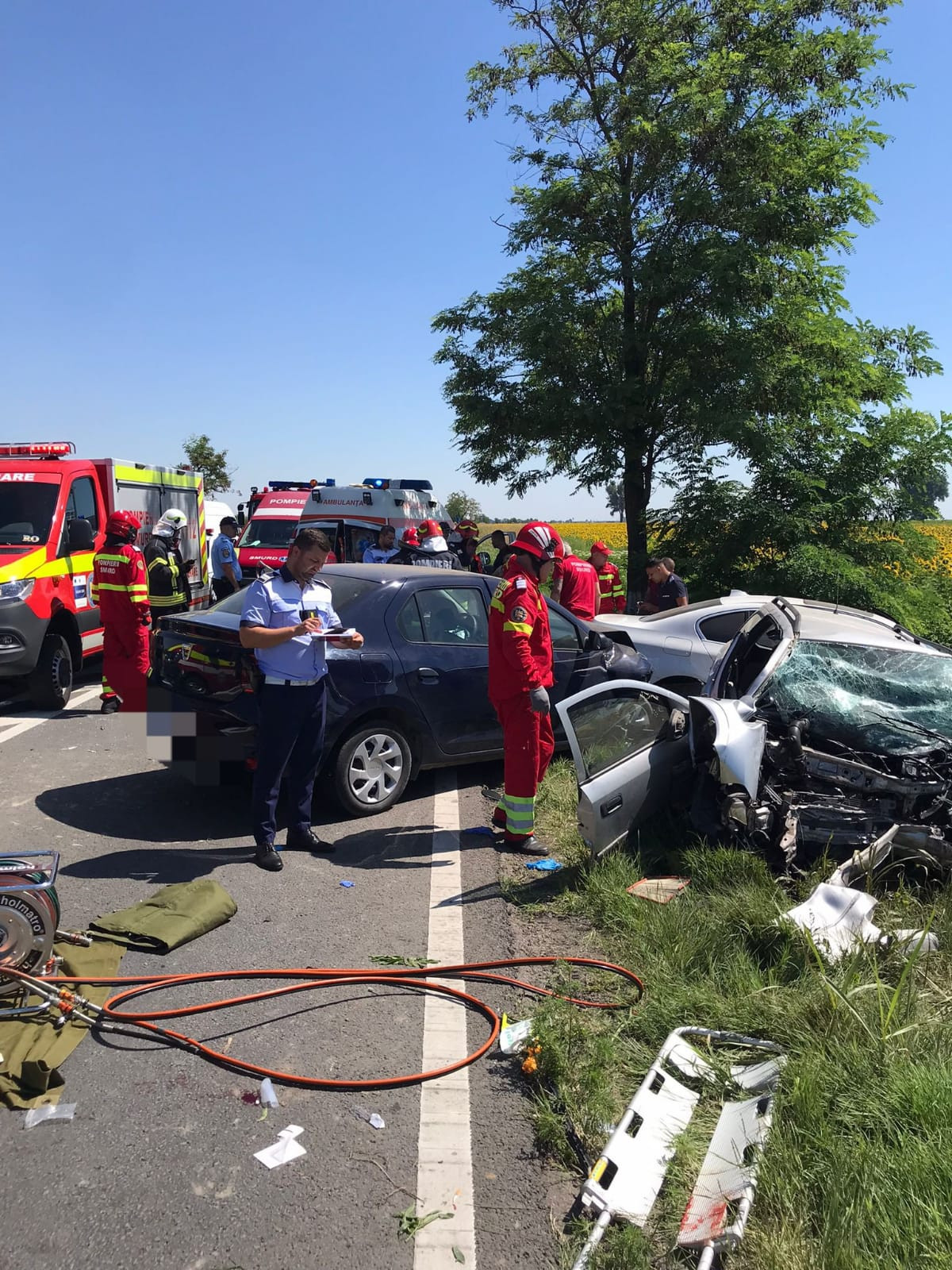 Şoferul care a produs tragedia de pe E85 a avut de mai multe ori permisul suspendat şi zeci de amenzi pentru viteză
