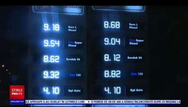 Cât costă vineri un litru de benzină la o zi după ce Guvernul a compensat prețul