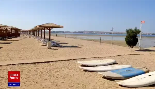 Filmul tragediei româncei ucise de un rechin în Egipt: Trupul victimei a fost recuperat de pe un recif de corali