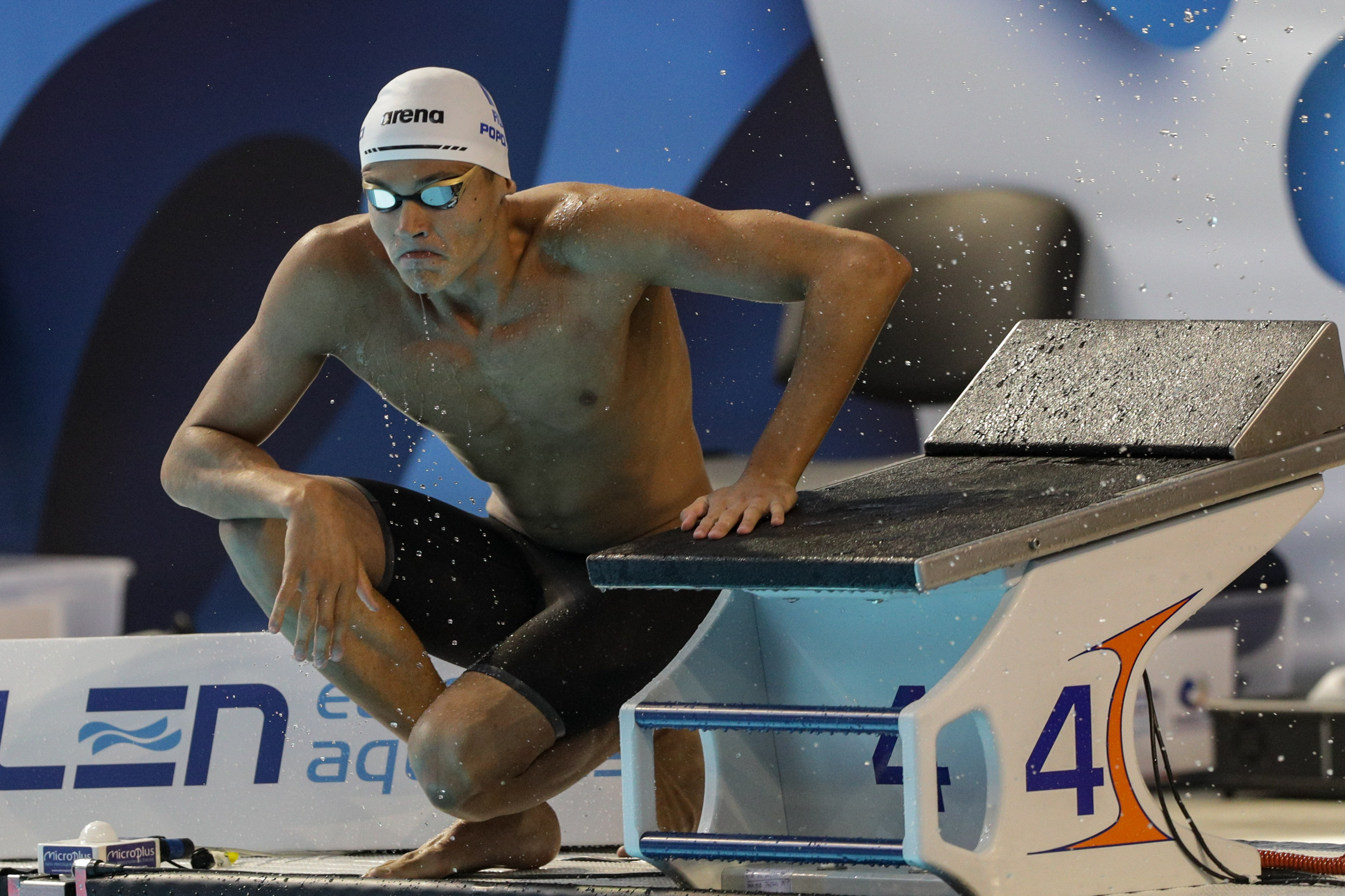David Popovici a pierdut titlul mondial la 100 metri liber. Sportivul român a ieșit pe locul 6