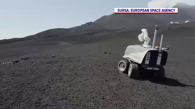Vehicule create de NASA, testate pe pantele din lavă întărită ale vulcanului Etna. Ce rol a avut experimentul