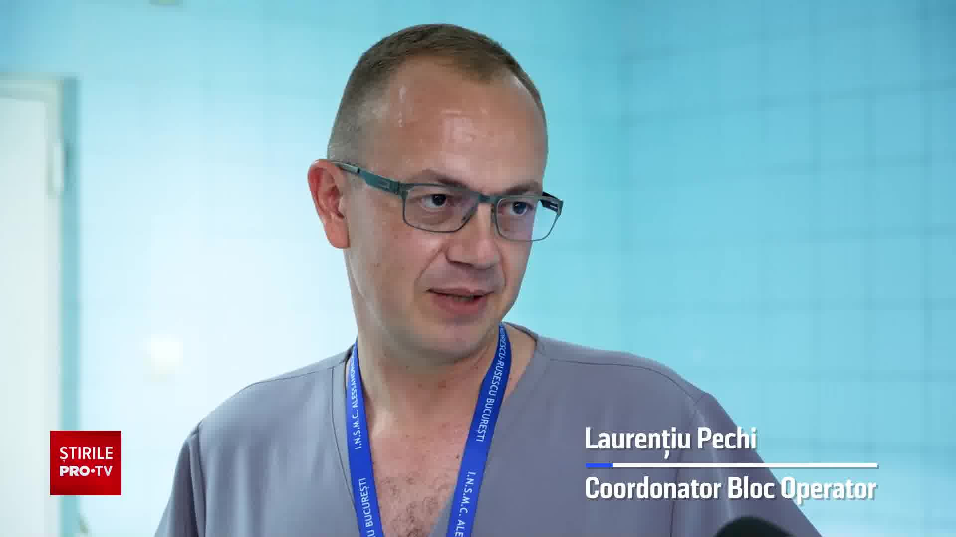 Laurentiu Pechi, Maternitatea Polizu