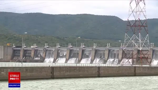 Seceta atacă și sectorul energetic. Hidrocentralele de la Porţile de Fier funcționează la 60%