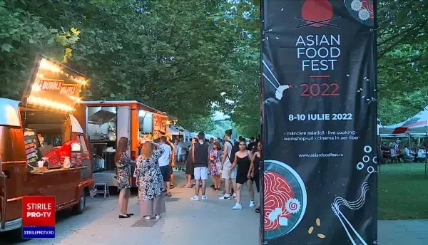 Ce mâncare pot savura românii weekend-ul acesta la Asian Food Fest, într-un parc din București