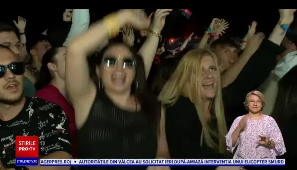 Black Eyed Peas a urcat pe scena principală de la Neversea. A fost unul dintre cele mai așteptate momente ale serii