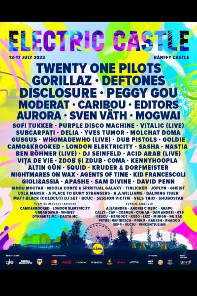 Festivalul Electric Castle 2022 începe pe 13 iulie. Artiștii, bilete și programul complet