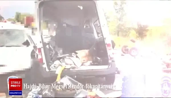 Animație Grafică. Cum s-a produs accidentul teribil din Ungaria în care două persoane au decedat, printre care și un român