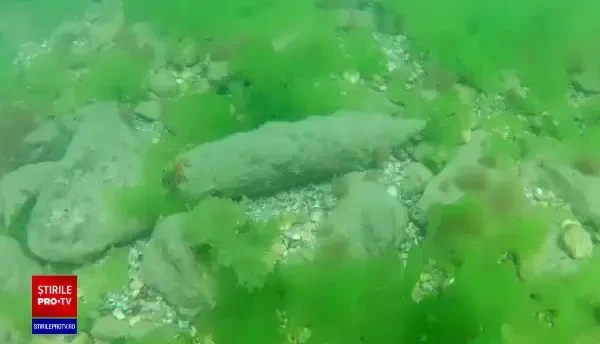 Un proiectil de război a fost găsit în Marea Neagră, la 200 de metri distanță de țărmul românesc