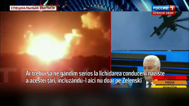 Un politolog rus a cerut în direct uciderea întregului guvern al Ucrainei și al parlamentului ucrainean