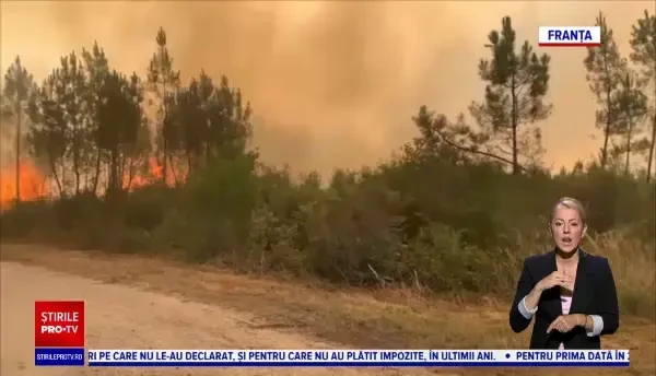 Europa, cuprinsă de flăcări. Incendiile au cauzat evacuări în Turcia, Franța, Spania, Portugalia și Croația