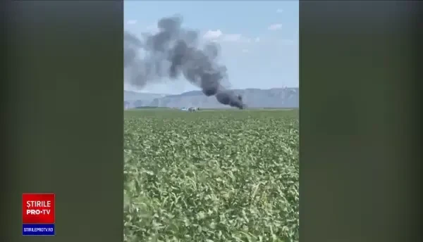 Dronă căzută în Câmpia Turzii. Dispozitivul este unul militar, al Statelor Unite