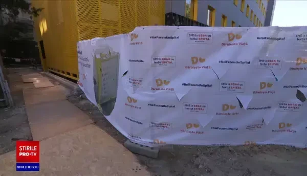Construcția spitalului ridicat de asociația „Dăruiește Viață” a intrat pe ultima sută de metri