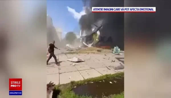 Război în Ucraina, ziua 142. Peste zece explozii puternice la Nikolaev. Două mari universităţi, lovite de rachete ruseşti