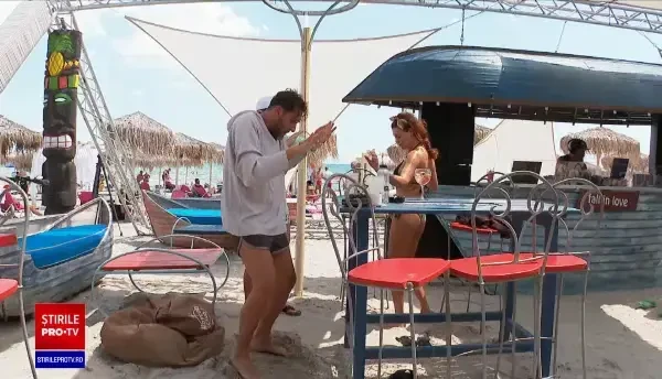 Weekend-ul s-a încheiat cu o zi perfectă de vară, pe litoral. La Mamaia, s-a simțit din plin atmosfera de vacanță