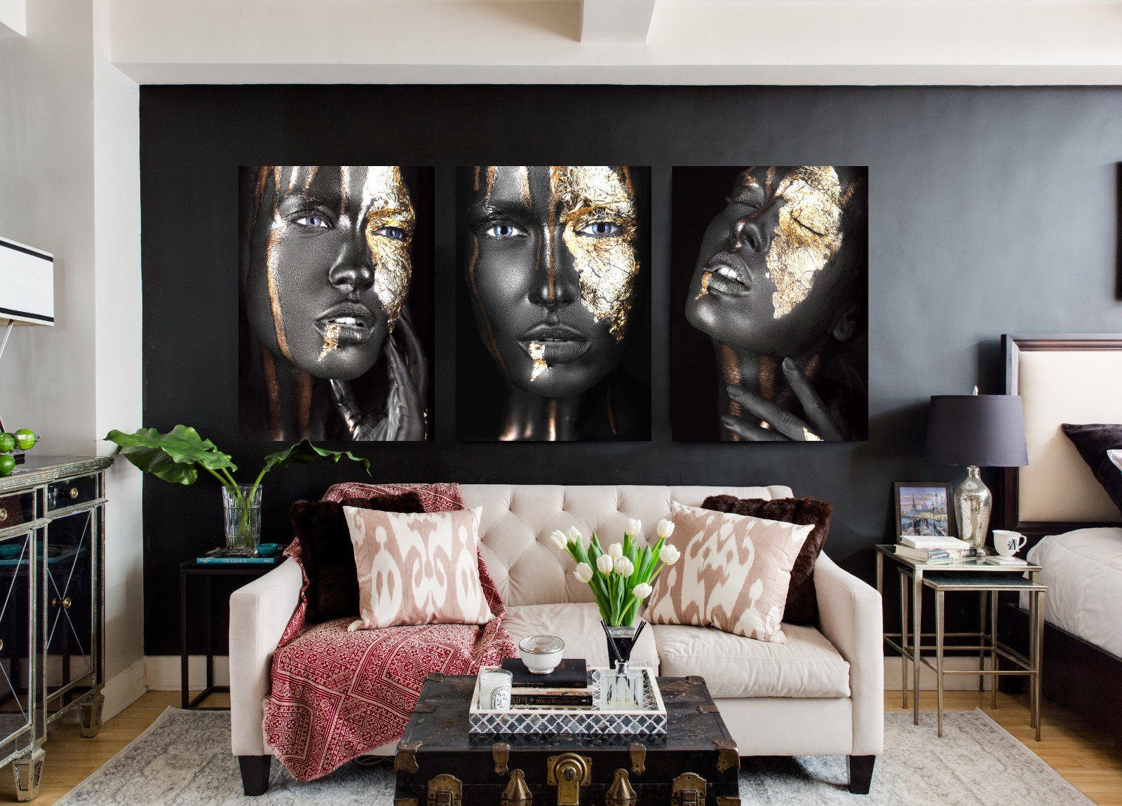 (P) Ce culori sunt în trend în 2022 și cum le poți folosi în imaginile care îți decorează pereții?