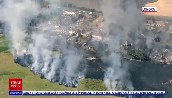 Canicula extremă în Europa. În Franța au fost peste 40 de grade. Valul de căldură vine și în România