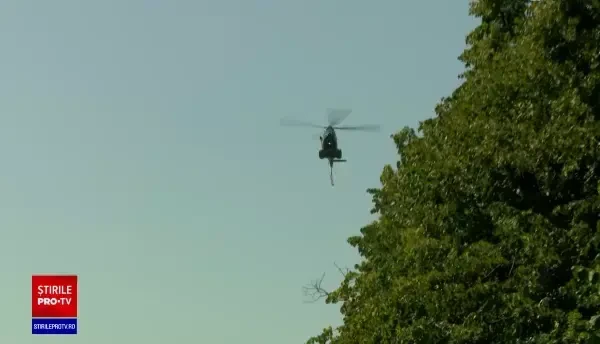 Ceremonie prilejuită de Ziua Aviaţiei Române şi a Forţelor Aeriene, la Bucureşti