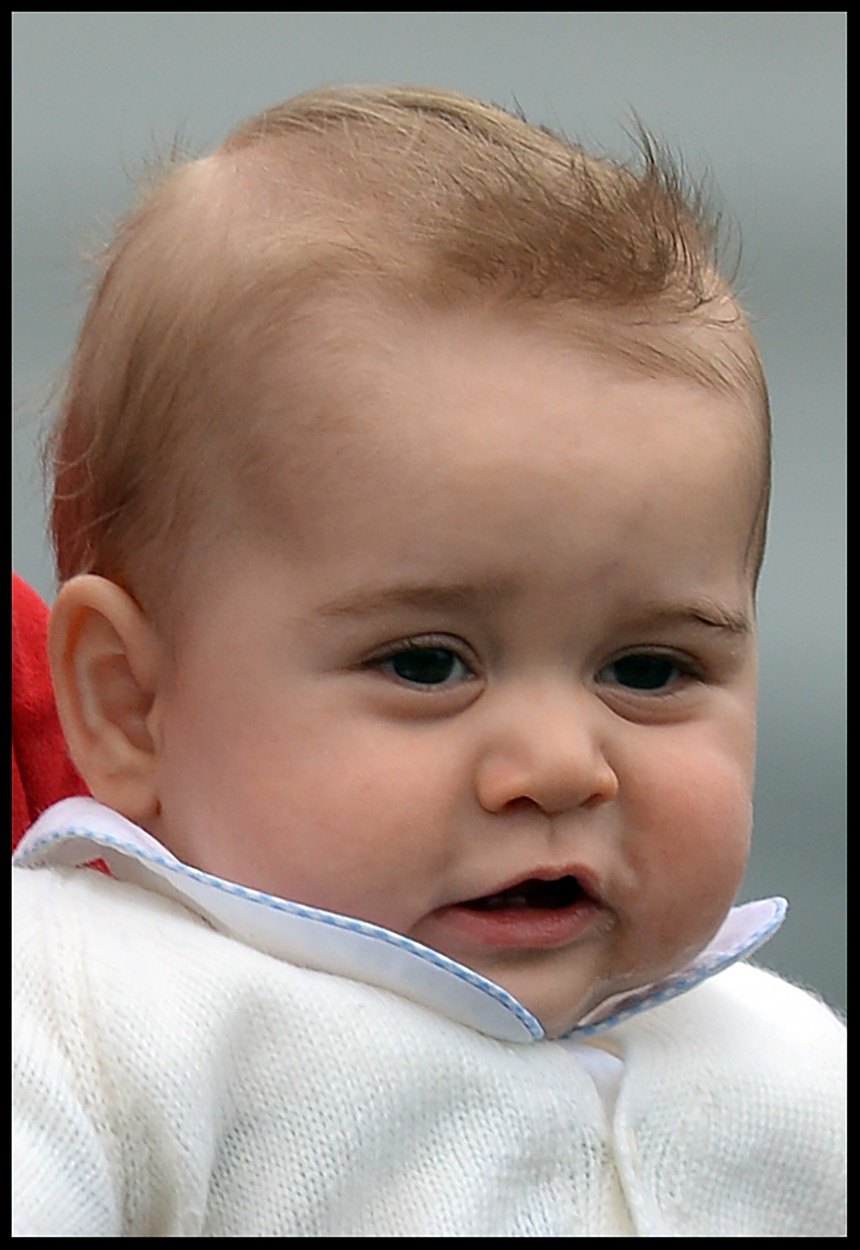 Prințul George împlinește 9 ani. Viața sa în imagini - GALERIE FOTO