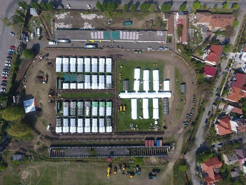 Se redeschide spitalul de campanie pentru cazurile de Covid din Timișoara. Numărul îmbolnăvirilor, în creştere