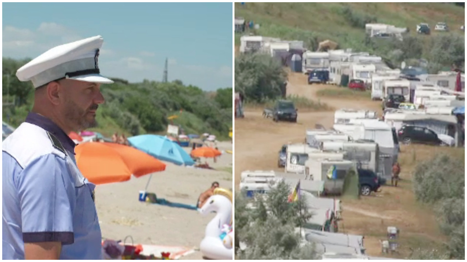 Tuzla, ultima plajă sălbatică din sudul litoralului, „sufocată” de turiști. Ce amenzi riscă cei care campează ilegal