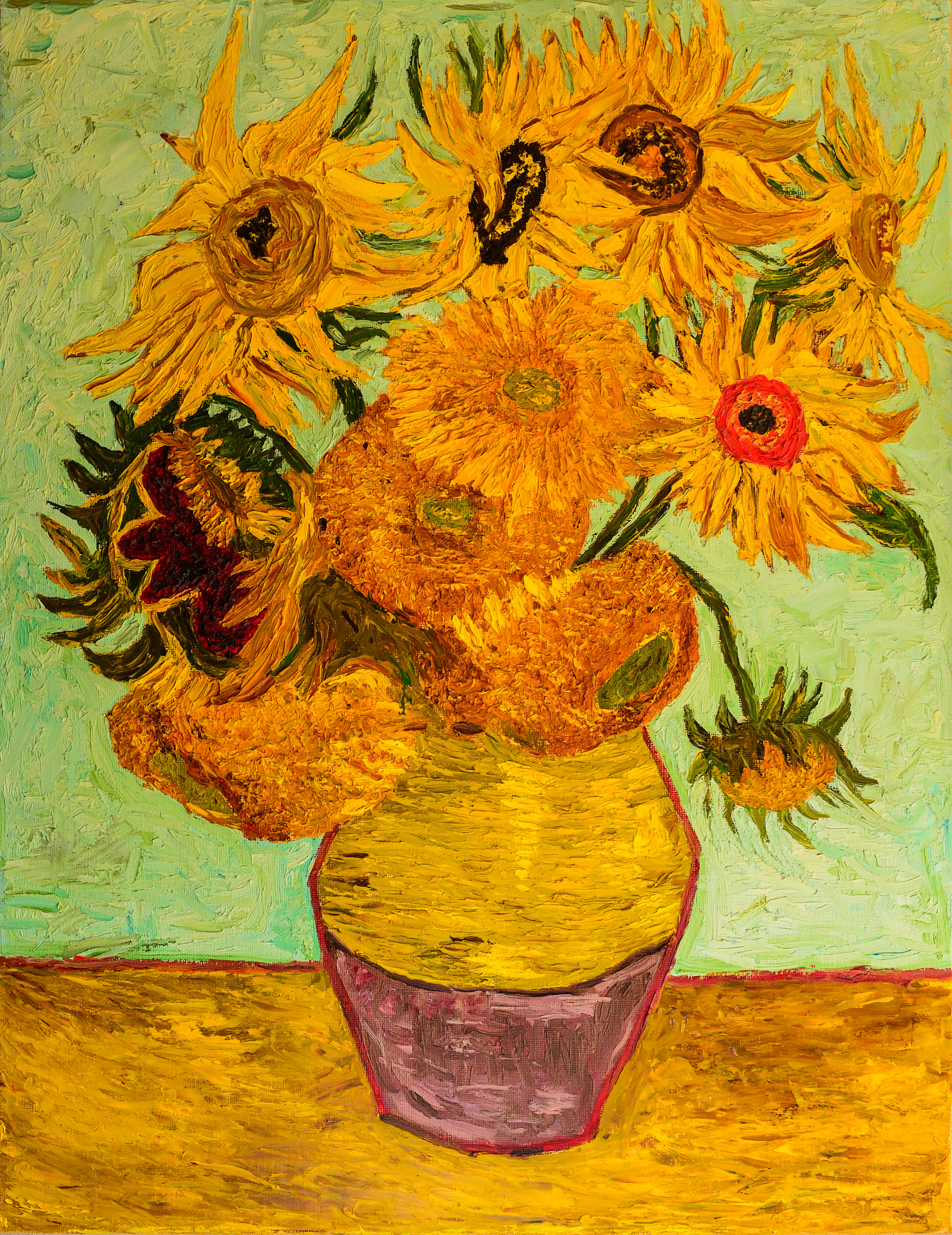 Van gogh floarea soarelui