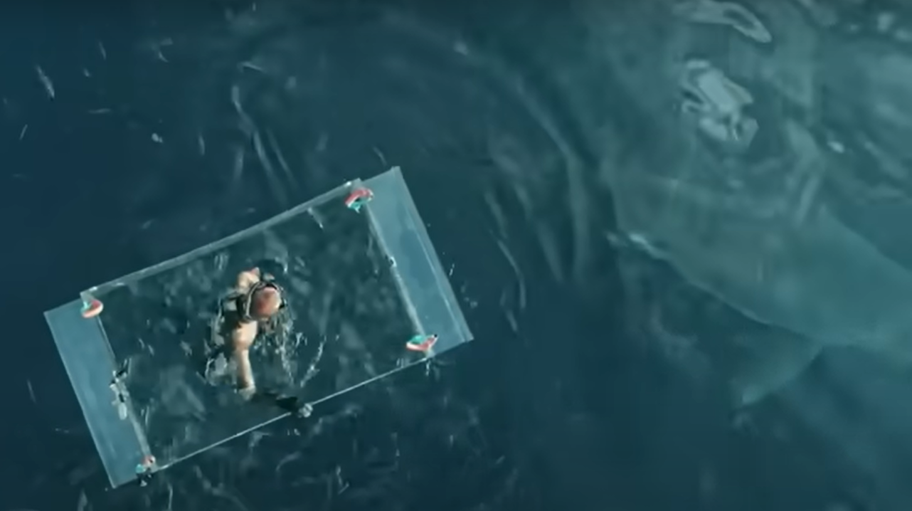 Momentul în care un scafandru este atacat de un rechin. VIDEO