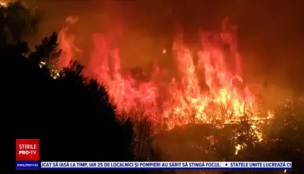 Incendiile fac prăpăd în toată lumea. Spania rămâne fără apă pentru stingerea flăcărilor din cauza secetei