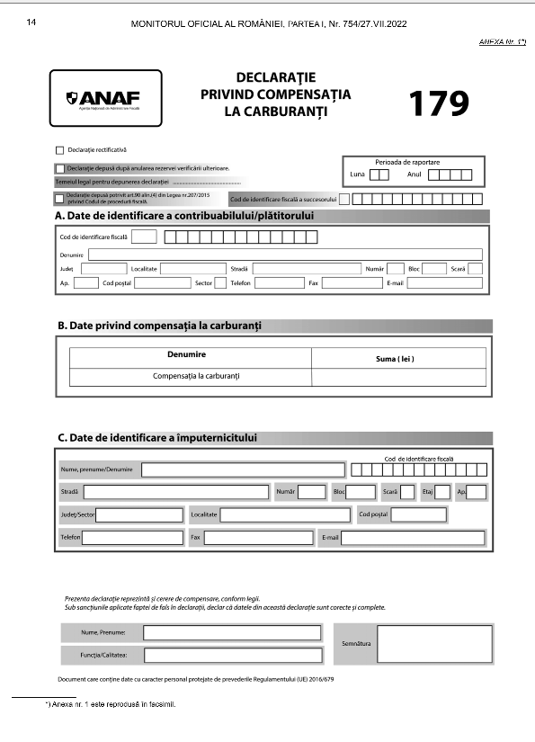 reducere pret benzina