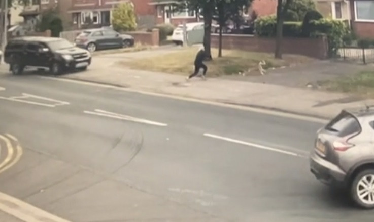 Moment incredibil: un câine și-a salvat stăpâna în ultimul moment