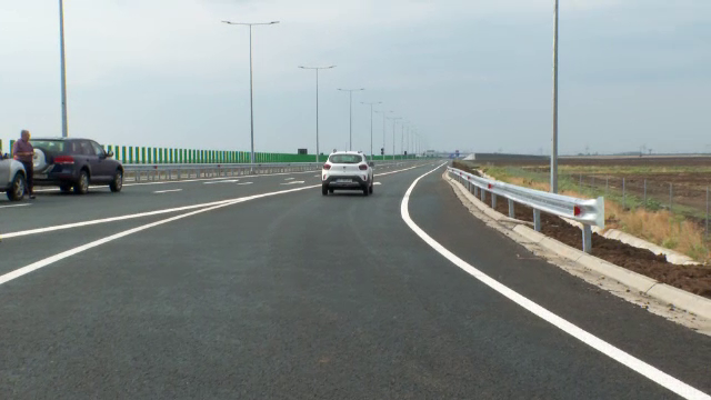 Un tronson din primul drum expres din țară, Craiova-Pitești, dat în funcțiune