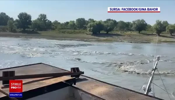 Seceta afectează râurile și lacurile din România. Mai multe județe din sudul țării nu mai au apă pentru irigații