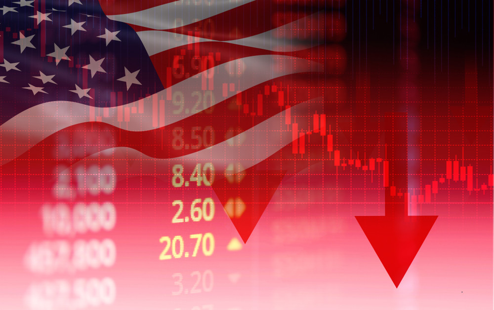 Economia SUA, cel mai clar semn de recesiune. PIB-ul a scăzut pentru al doilea trimestru consecutiv