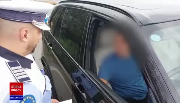 Bărbat din Huși, prins drogat cu cocaină la volan, la un control de rutină