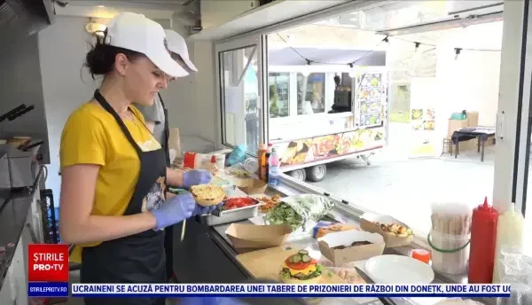 Jumări de somn sau frigărui de păstrăv, printre bunătățile unui târg din Alba Iulia. Românii consumă tot mai mult pește