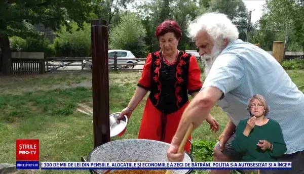 Bucatele alese preparate de socăcițe, la Muzeul Maramureșan, cu specific maghiar și ucrainean