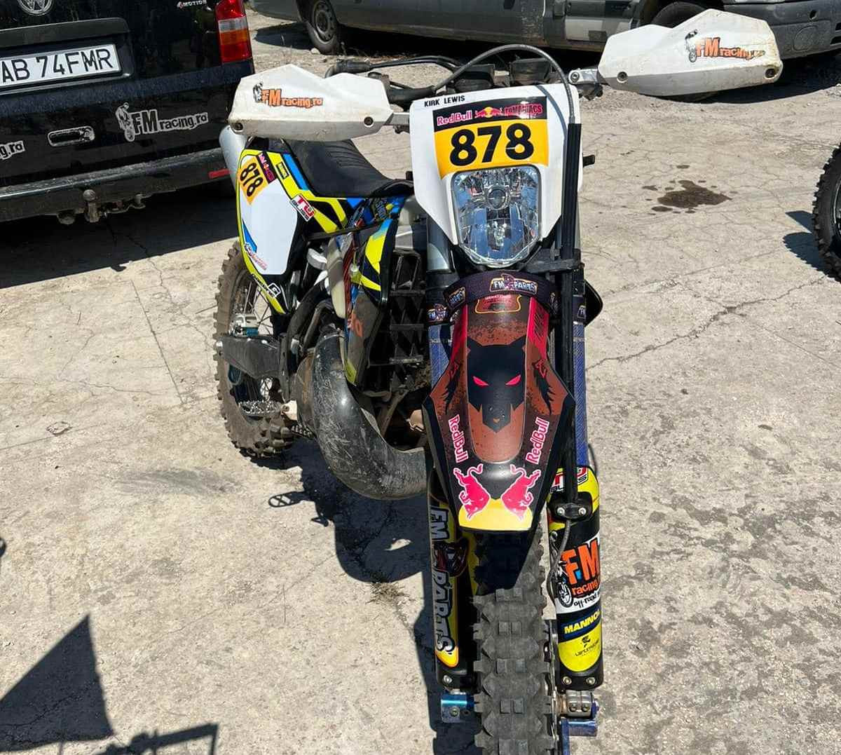 Motocicletă de concurs, furată chiar la finalul competiției de la Sibiu, pe Dealul Gușteriței