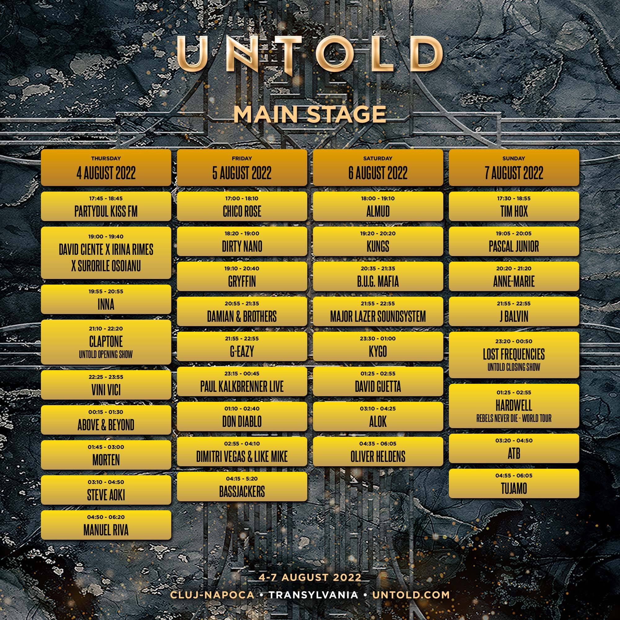 Untold- Main stage