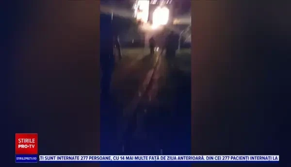 Incendiu la casa parohială din Liviu Rebreanu. Preotul a suferit arsuri