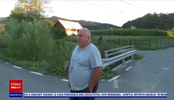 Accident de motocicletă cu doi copii de 14 ani, în Bistrița. Au fost la un pas de moarte