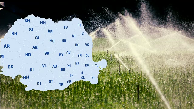 În ce stadiu se află sistemul de irigații al României, care ne-ar salva mâncarea de secetă. Daea promite că nu va pierde apă