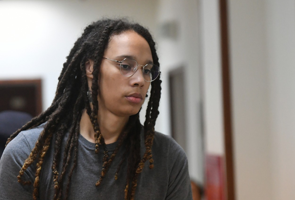 Baschetbalista Brittney Griner a părăsit unitatea medicală militară din Texas. Fusese internată pentru o evaluare de rutină
