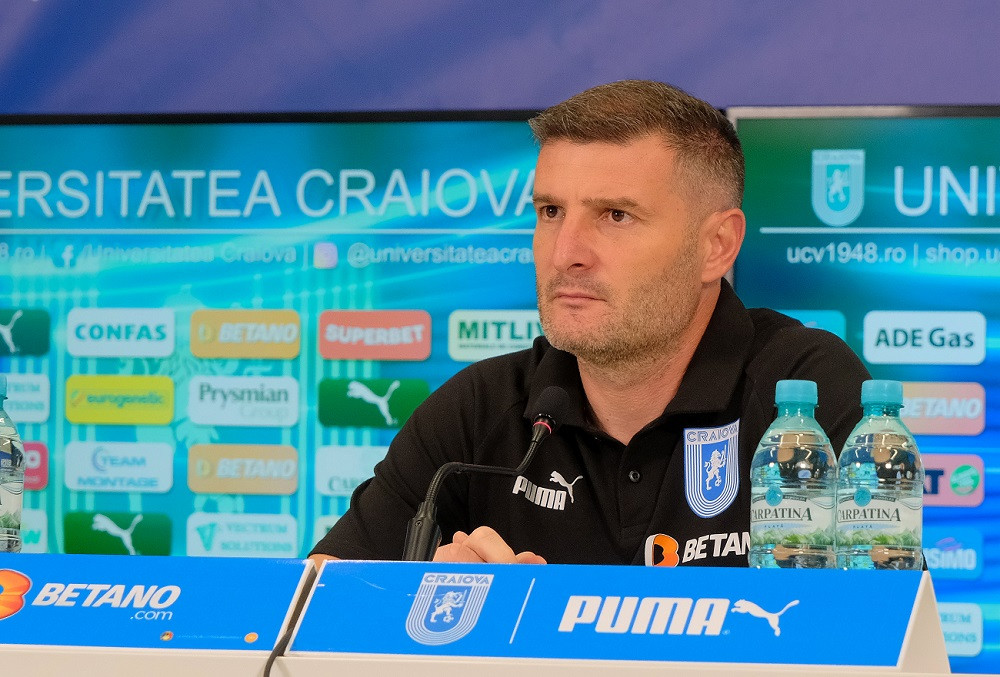 Universitatea Craiova a fost învinsă de Zaria Lugansk în turul al treilea preliminar al Conference League