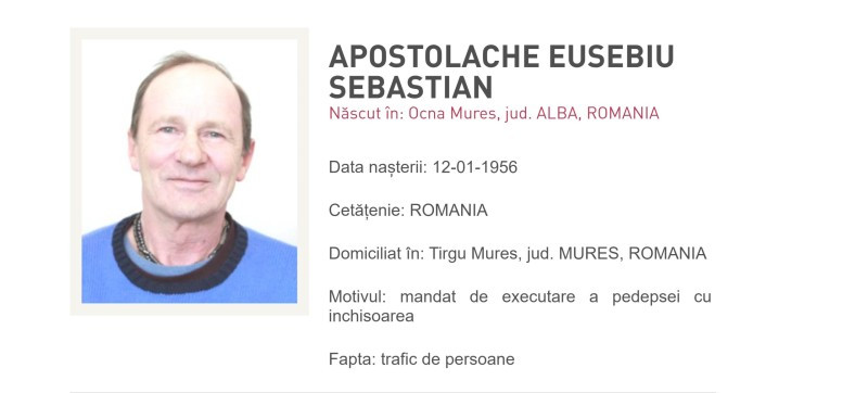 "Gurul" din Ocna Mureș, urmărit internațional. Eusebiu Sebastian Apostolache abuza studente și eleve în secta „Cercul”