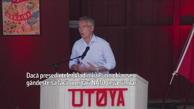 Liderul NATO, nou avertisment pentru Putin: Crede în mintea sa confuză că poate hotarî ce are voie sa facă Ucraina