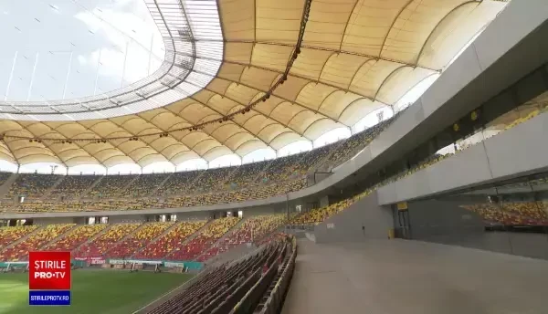 Acoperișul Arenei Naționale se închide doar cu ajutorul apliniștilor utilitari. Ce măsură a luat Nicușor Dan